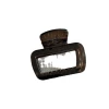 Dark tea-colored hair clips for women, new large shark clip at the back of the head, high-end clip headwear, hair clips Item Picture